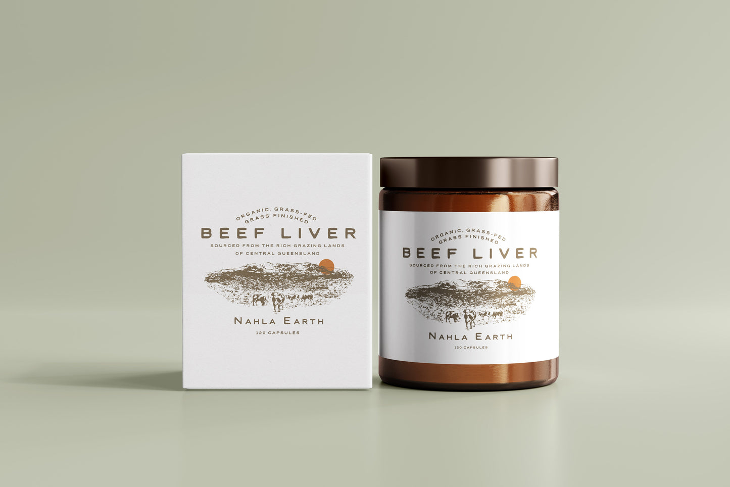 Beef Liver Capsules for Iron Support